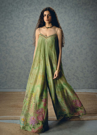 Pista green yume jumpsuit