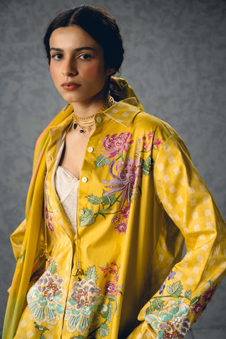Yellow jade shirt
