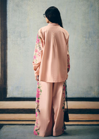 Pink airi shirt with pants