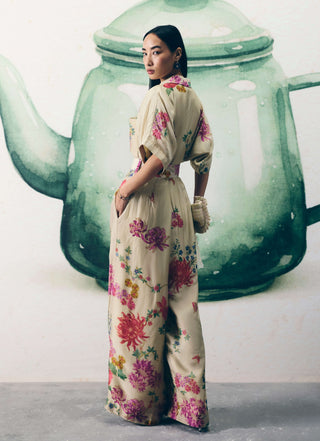 Ivory deiji jumpsuit