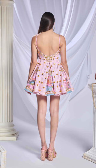 Preach Peach Baby Doll Dress by Papa Don'T Preach By Shubhika, available on Indiaspopup.com