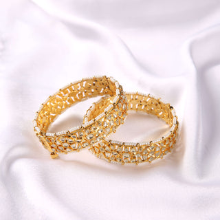 Manasvini Kundan Bangles by Preeti Mohan available on Indiaspopup.com