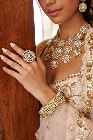 Aprajita Kundan Bangles by Preeti Mohan available on Indiaspopup.com