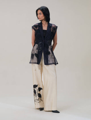 Lumière butter cream pants