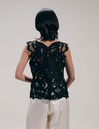 Shadow cutwork jacket