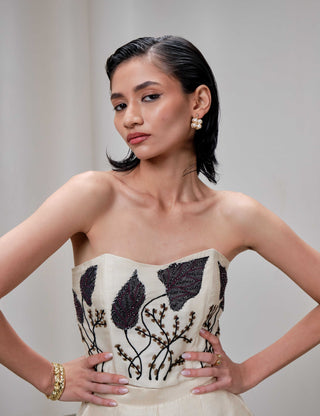 Balance butter cream corset