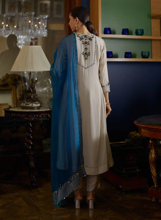 Ruhaani gray kurta set