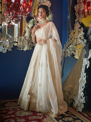 Chand pearl lehenga set