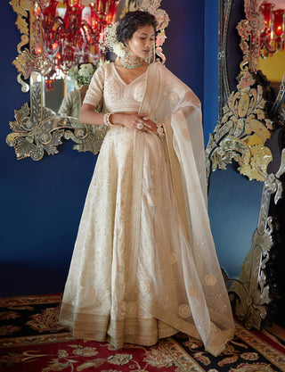 Chand pearl lehenga set