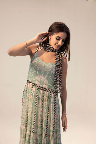 Reena Sharma-Elan Sage Long Dress-INDIASPOPUP.COM
