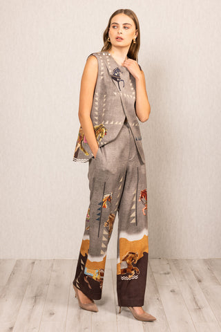 Mustang overlap blouse
