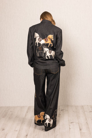Nimbus black oversized jacket