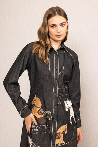 Amber shirt dress