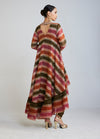 Vvani By Vani Vats-Olive Green Kurta And Dhoti Set-INDIASPOPUP.COM