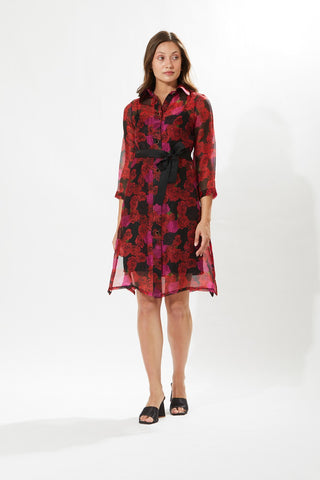 Meadow-Rosemarie Printed Dress-INDIASPOPUP.COM