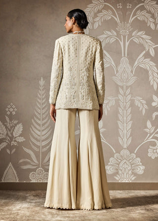 Saira dirty ivory jacket and pants