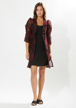 Meadow-Rosa Silk Coat And Dress-INDIASPOPUP.COM