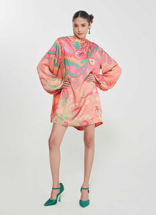 Rubi pink short dress