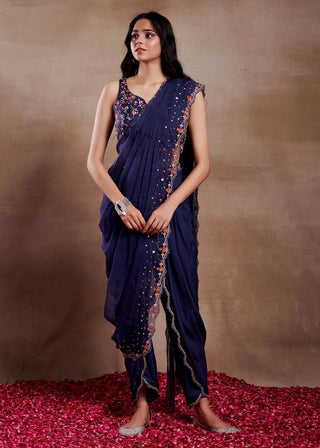 Fiona dhoti draped sari and blouse