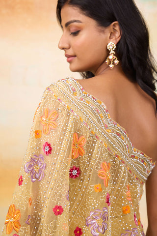 Cecily sunrise yellow skirt set
