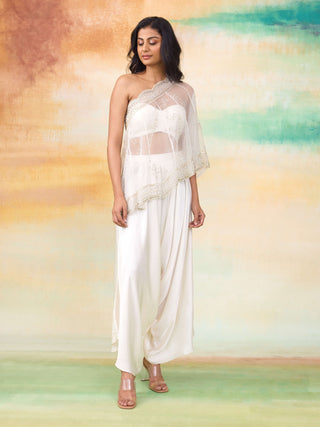 Catherine ivory top and pants