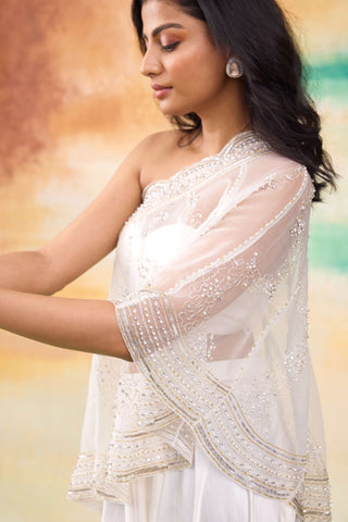 Catherine ivory top and pants