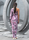 Chhavvi Aggarwal-Lavender Printed Dress-INDIASPOPUP.COM