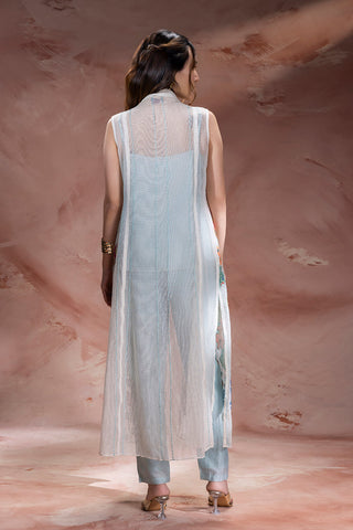 Off-white kaia appliqué jacket with top and pants