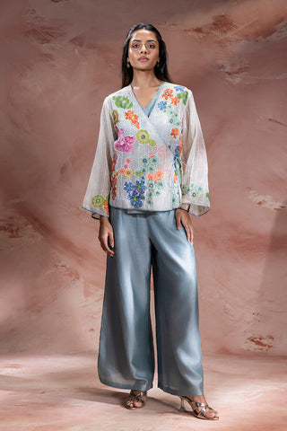Off-White Kaia appliqué angarkha top with pants