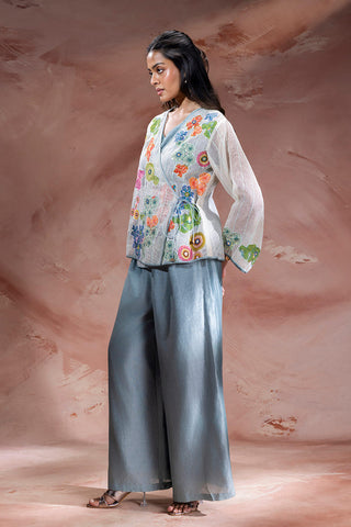 Off-White Kaia appliqué angarkha top with pants