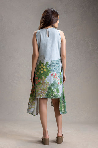 Blue Blume cotton dress