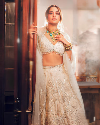 Sona kora lehenga set