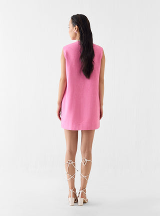 Pink city short dress