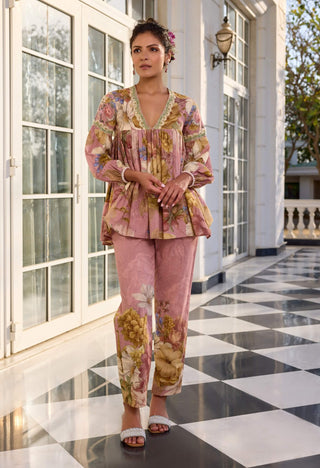 Anaisha pink top and pants