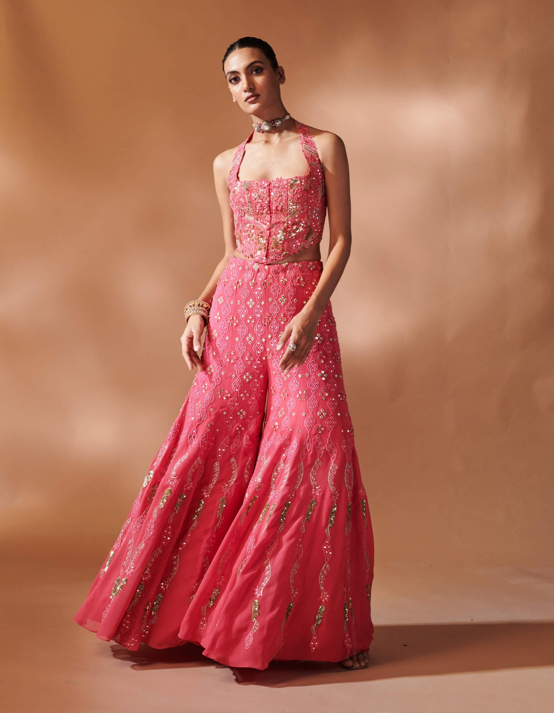 tamanna pink dress rspnetwork.in: Tamanna