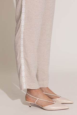 Naysa beige tunic and pants