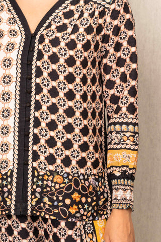 Orla brown blouse