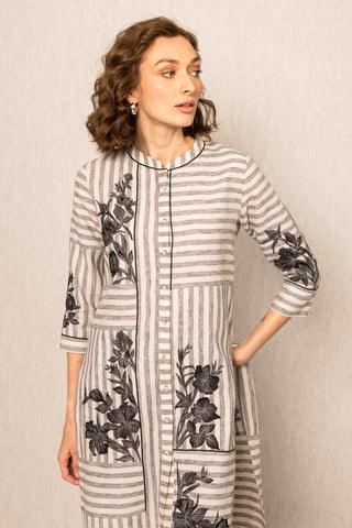Asteria gray tunic