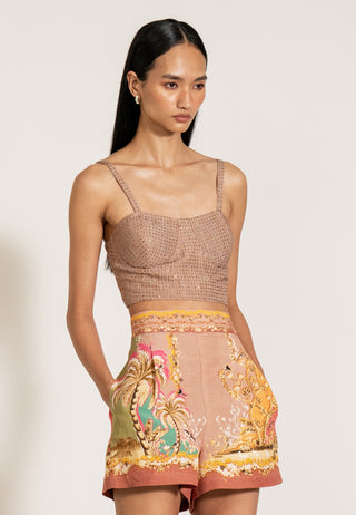 Emelia bustier and shorts
