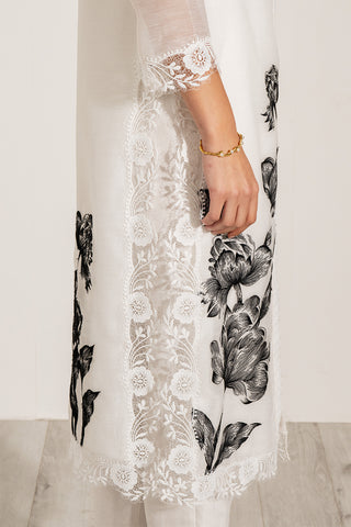 Viva white tunic and pants