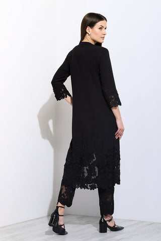 Zella black tunic and pants