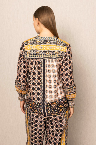 Orla brown blouse