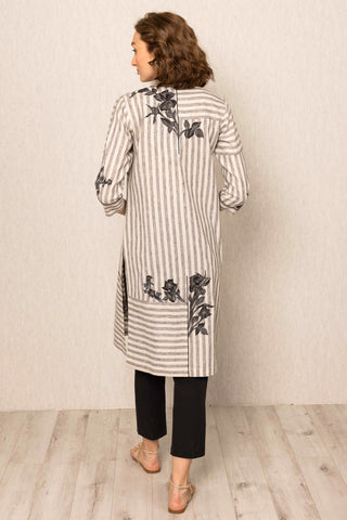 Asteria gray tunic