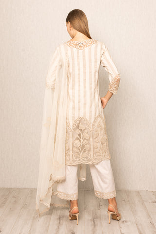 Odessa beige tunic set