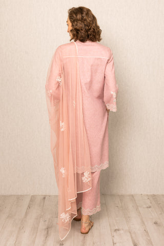 Elira pink tunic set