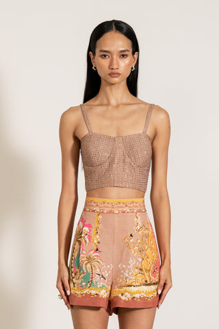 Emelia bustier and shorts