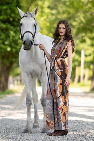 Mirage belted jumpsuit