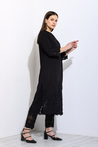 Zella black tunic and pants