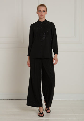 Dulce black shirt and pants