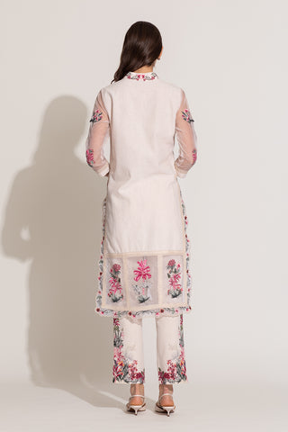 Maria beige tunic and pants